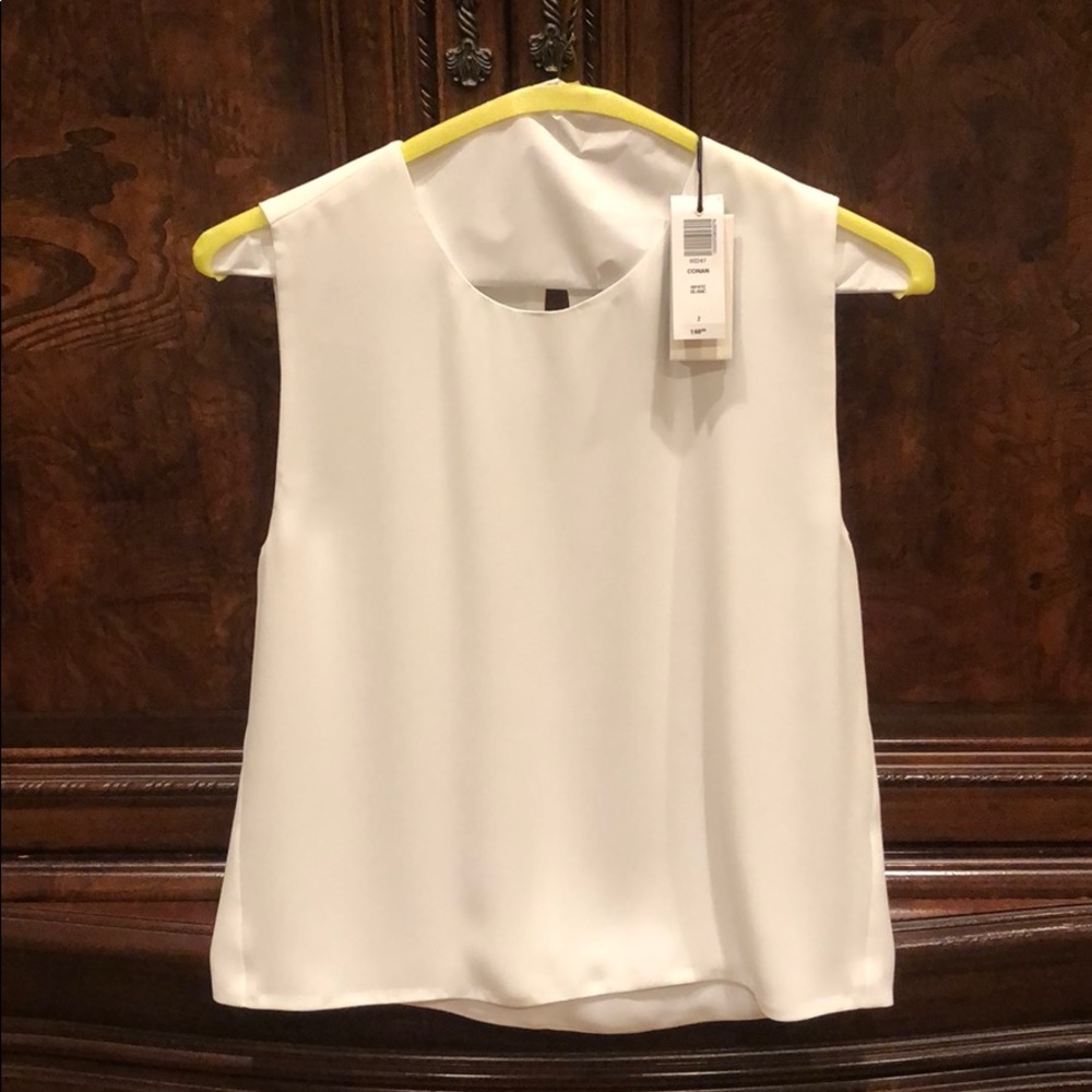 Aritzia Babagon Conan Tank in White Blanc